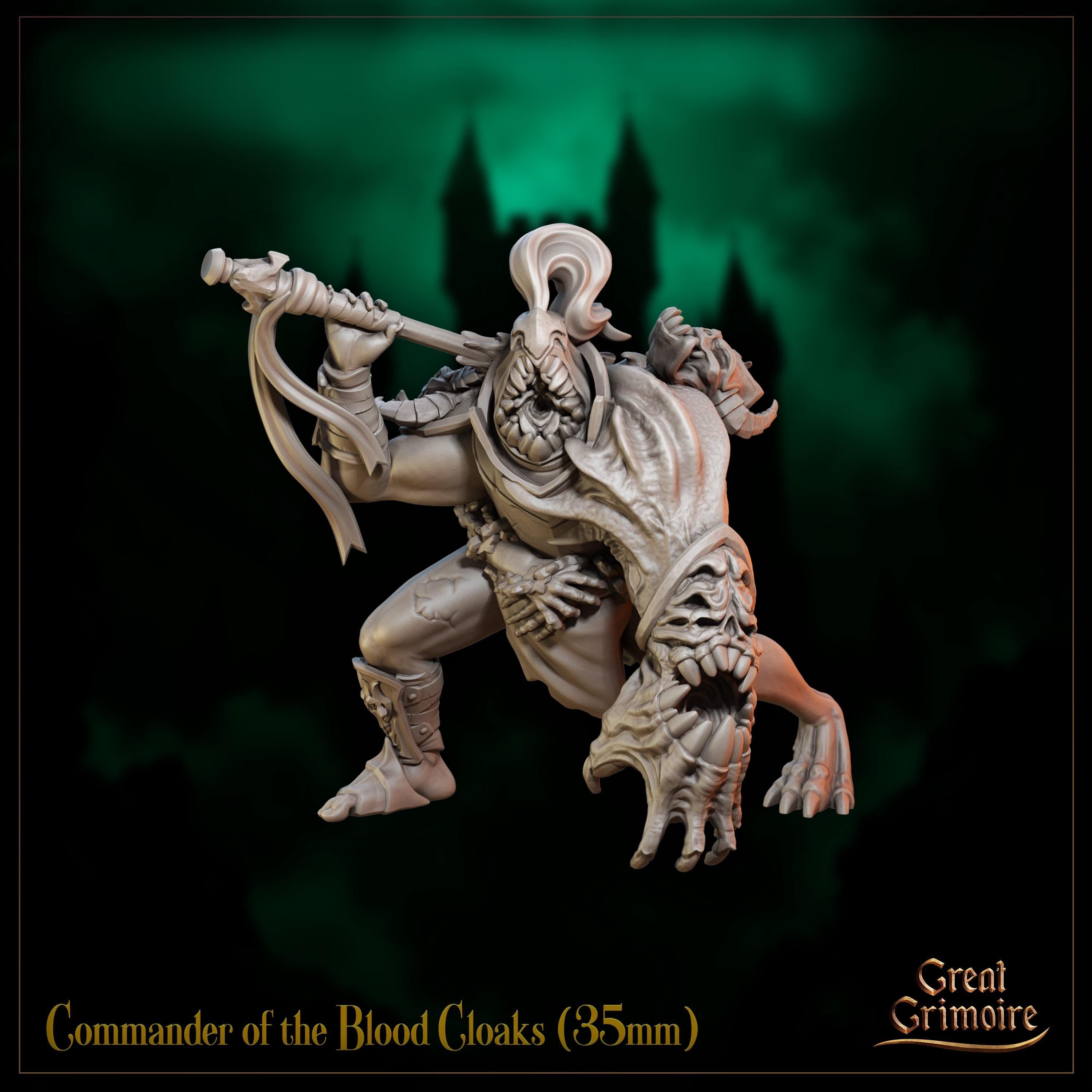 Commander of the Blood Cloaks - in 12k - by Great Grimoire