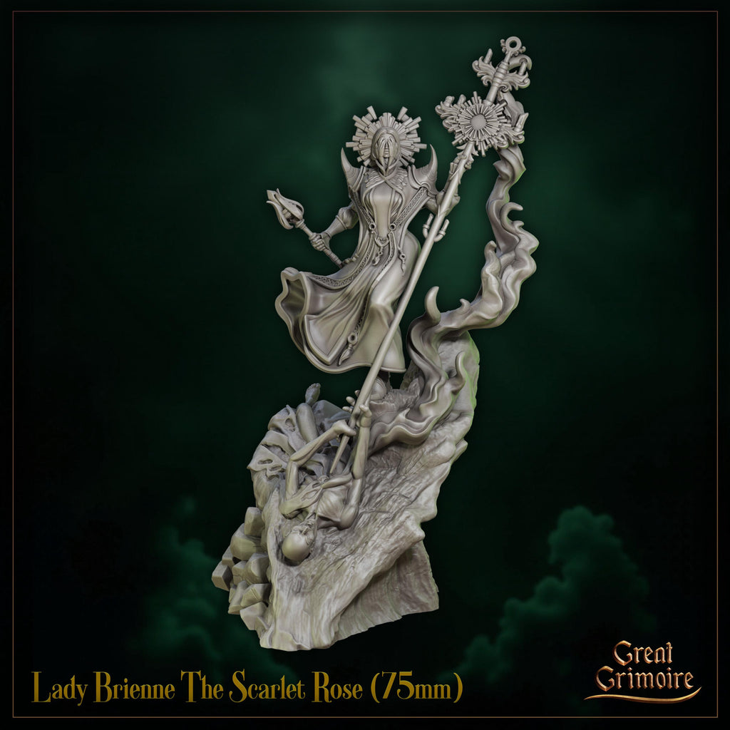 Lady Brienne The Scarlet Rose  - in 12k - by Great Grimoire