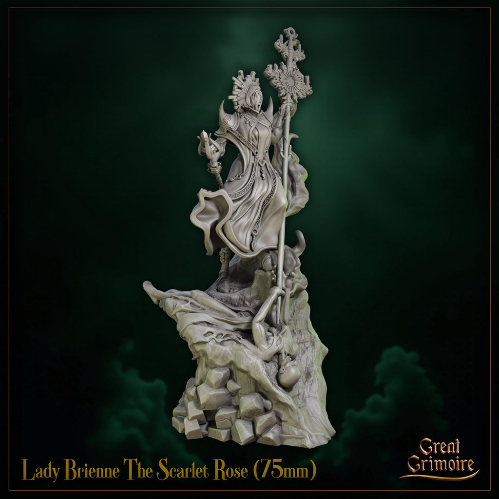 Lady Brienne The Scarlet Rose  - in 12k - by Great Grimoire
