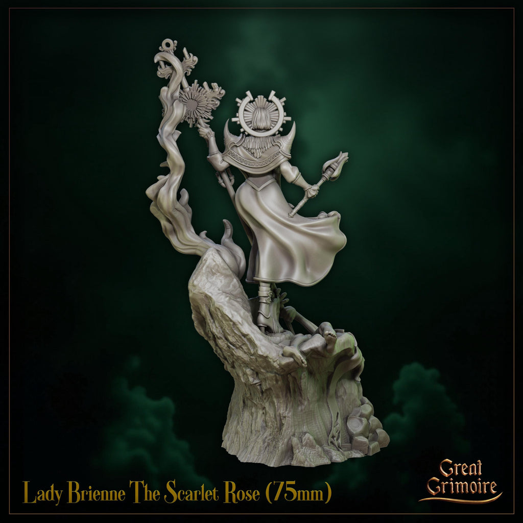 Lady Brienne The Scarlet Rose  - in 12k - by Great Grimoire