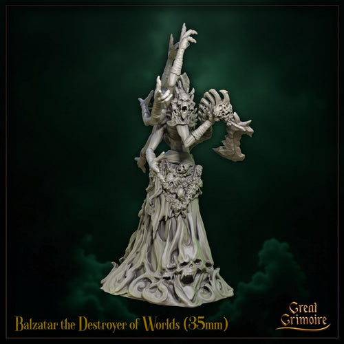 Balzatar the Destroyer of Worlds  - in 12k - by Great Grimoire
