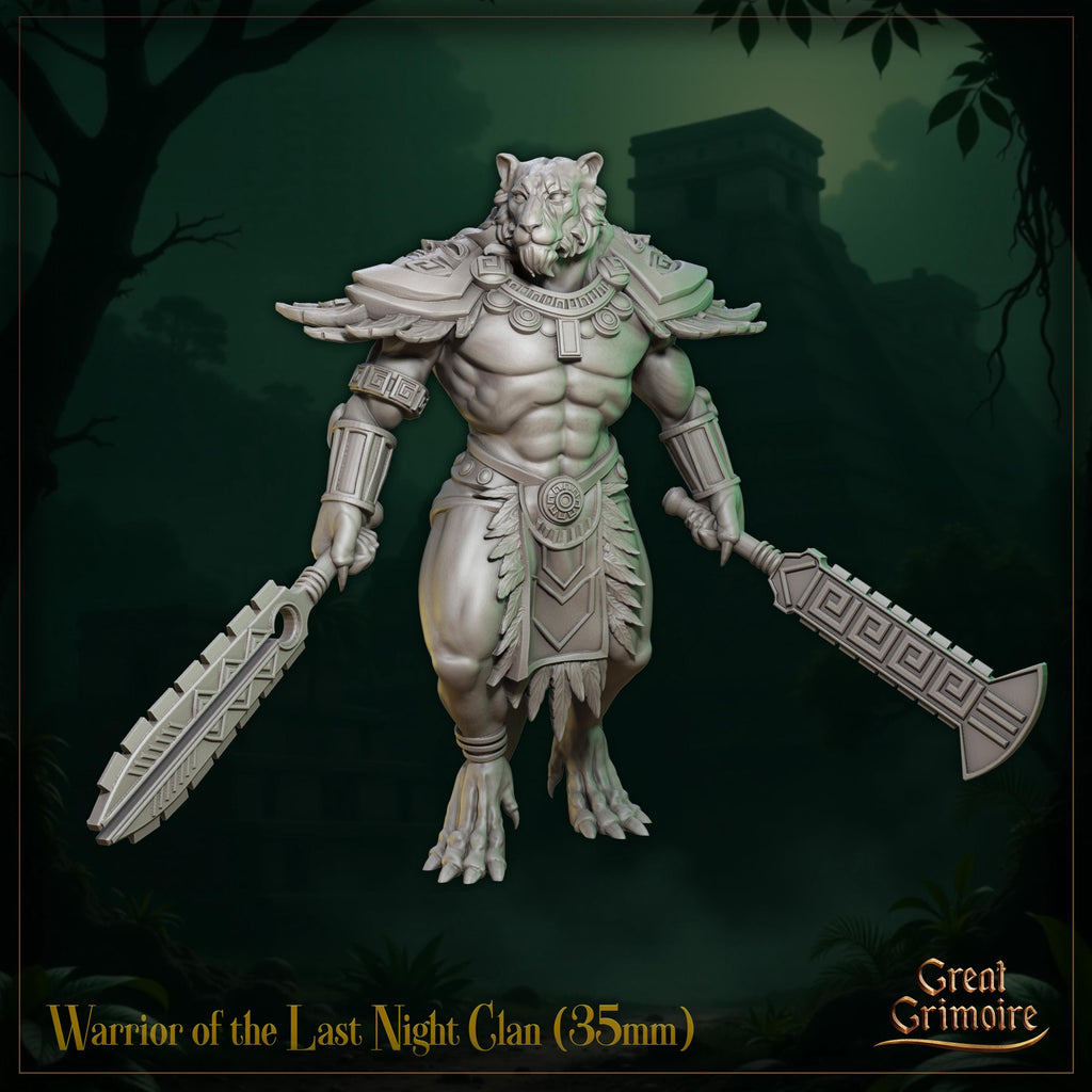 Warrior of the Last Night Clan - in 12k - by Great Grimoire