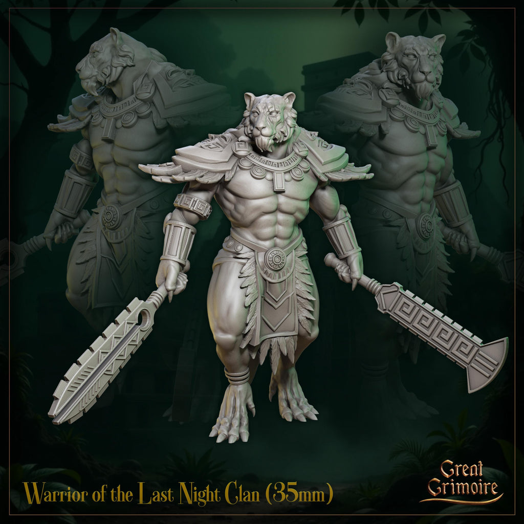 Warrior of the Last Night Clan - in 12k - by Great Grimoire