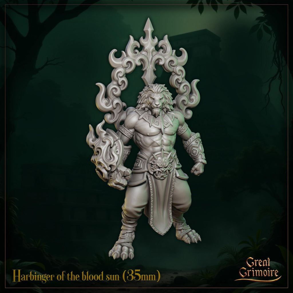 Harbinger of the blood sun  - in 12k - by Great Grimoire
