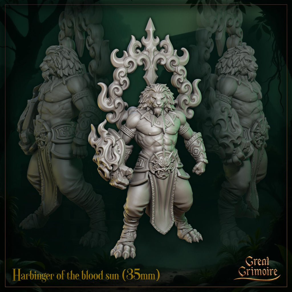 Harbinger of the blood sun  - in 12k - by Great Grimoire