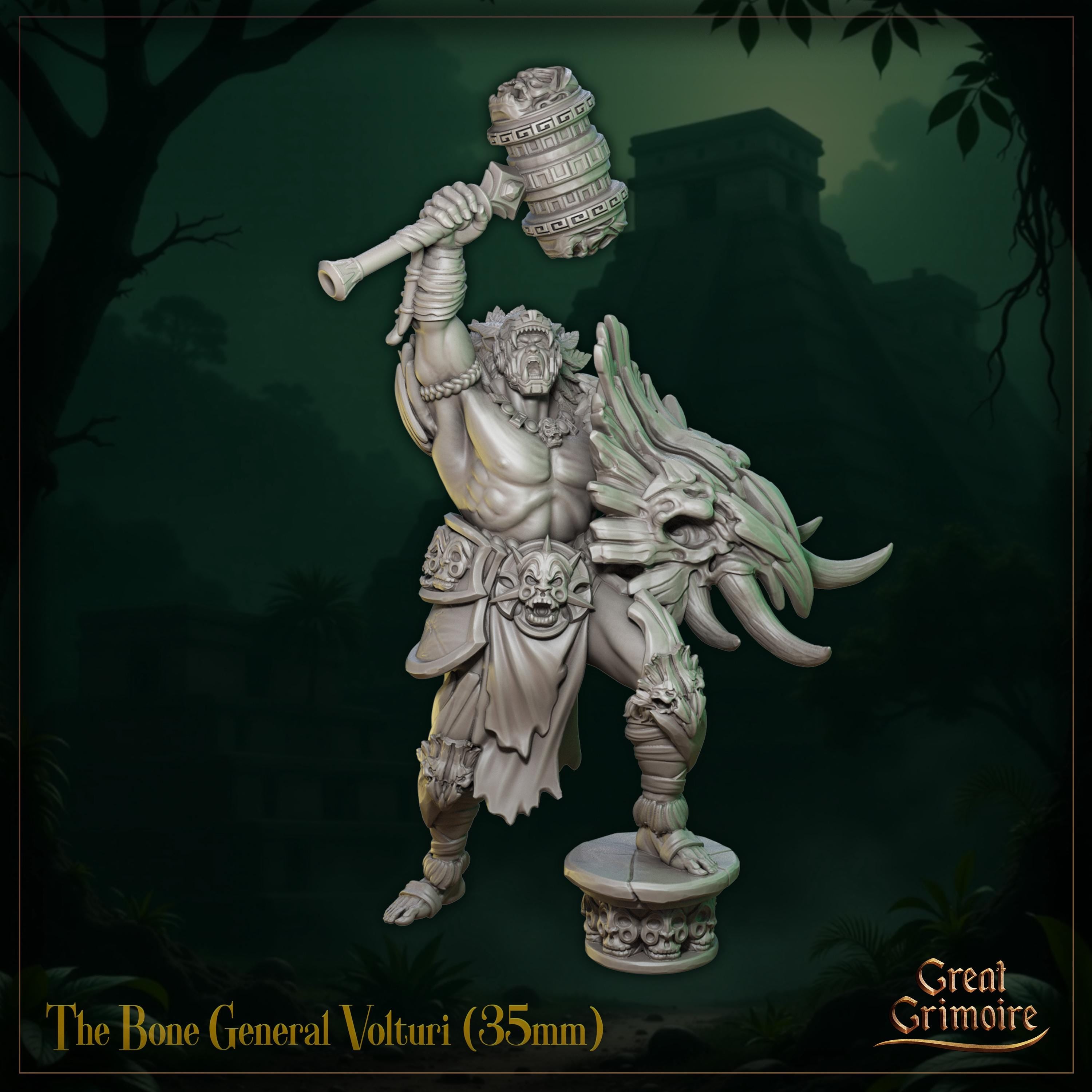 The Bone General Volturi - in 12k - by Great Grimoire