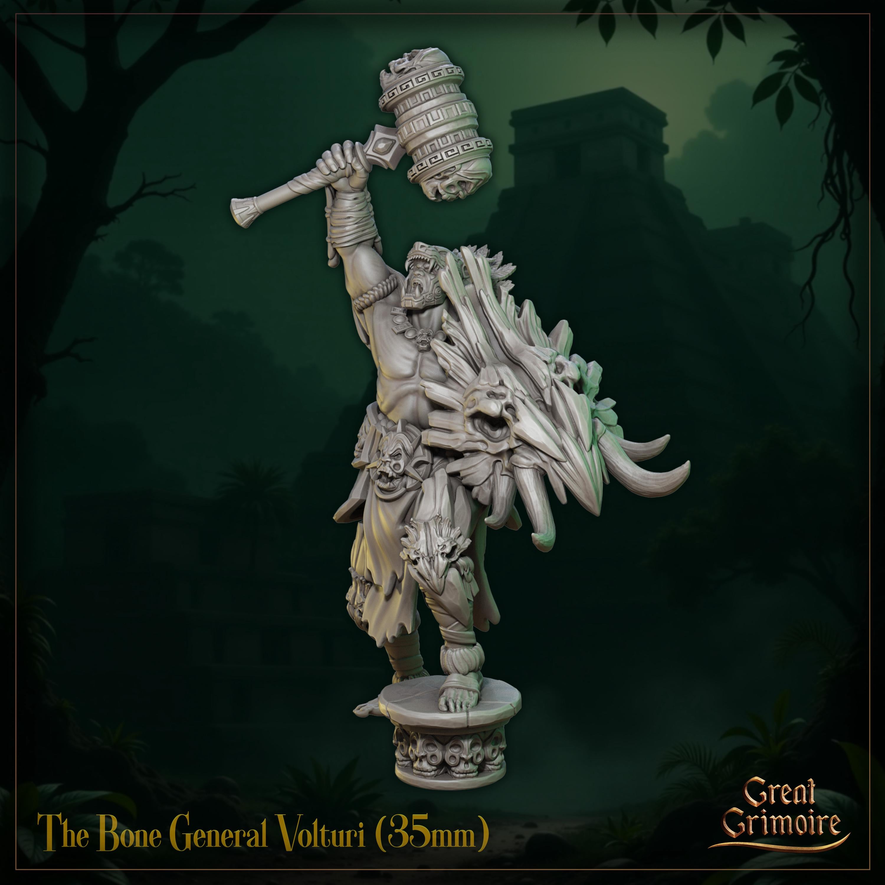 The Bone General Volturi - in 12k - by Great Grimoire