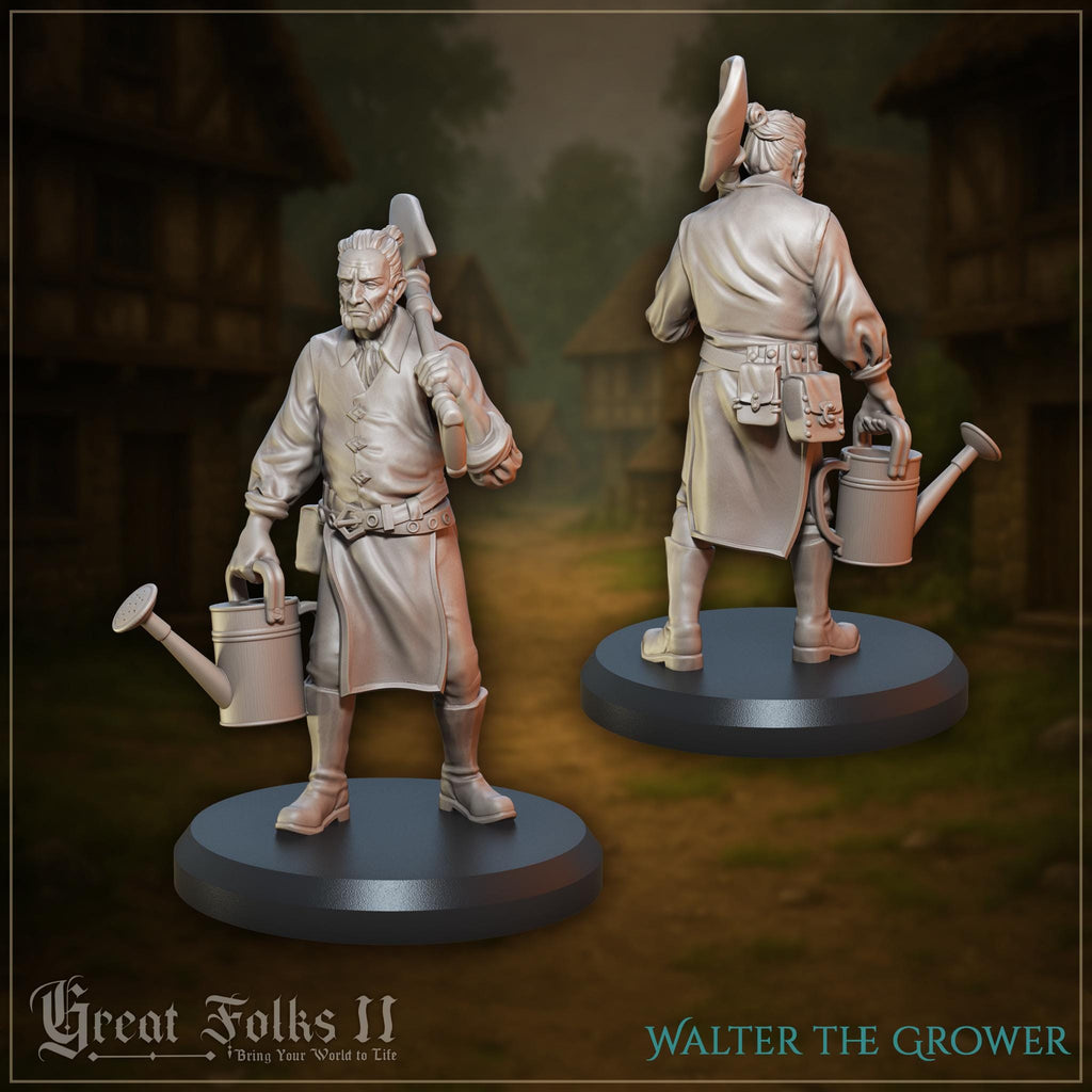 Gardener & Greenhouse  - in 12k - by Great Grimoire