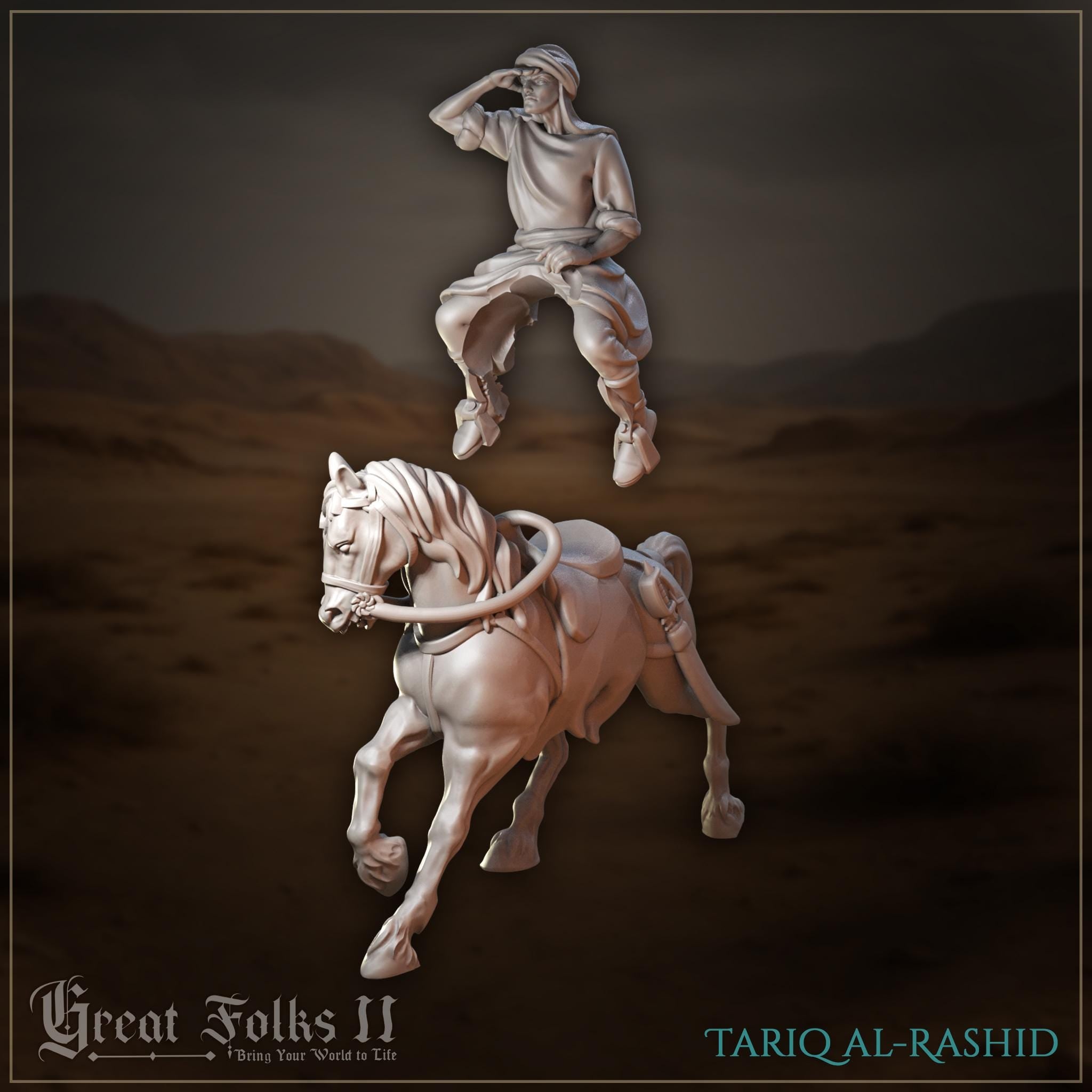 Sand Nomads  - in 12k - by Great Grimoire