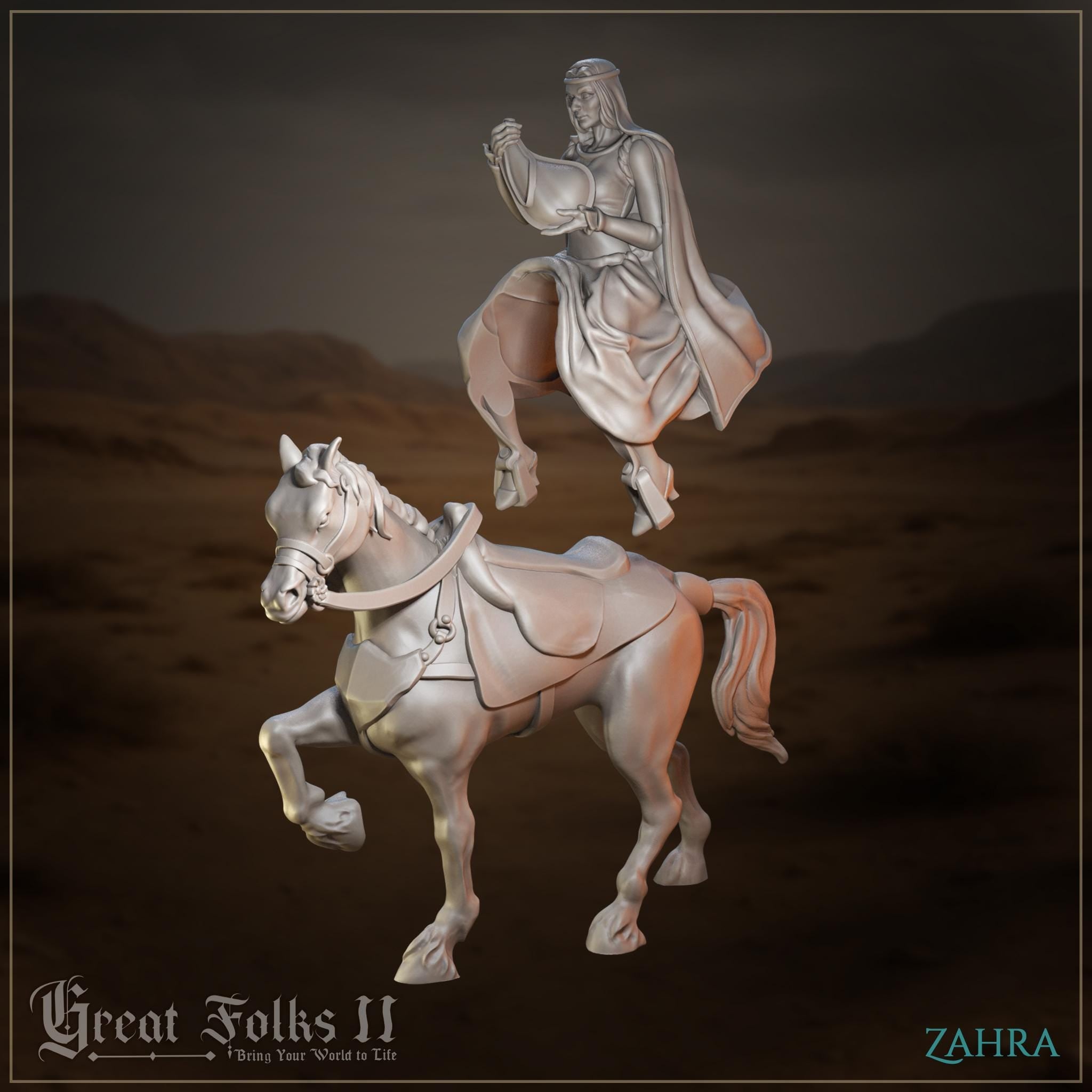 Sand Nomads  - in 12k - by Great Grimoire