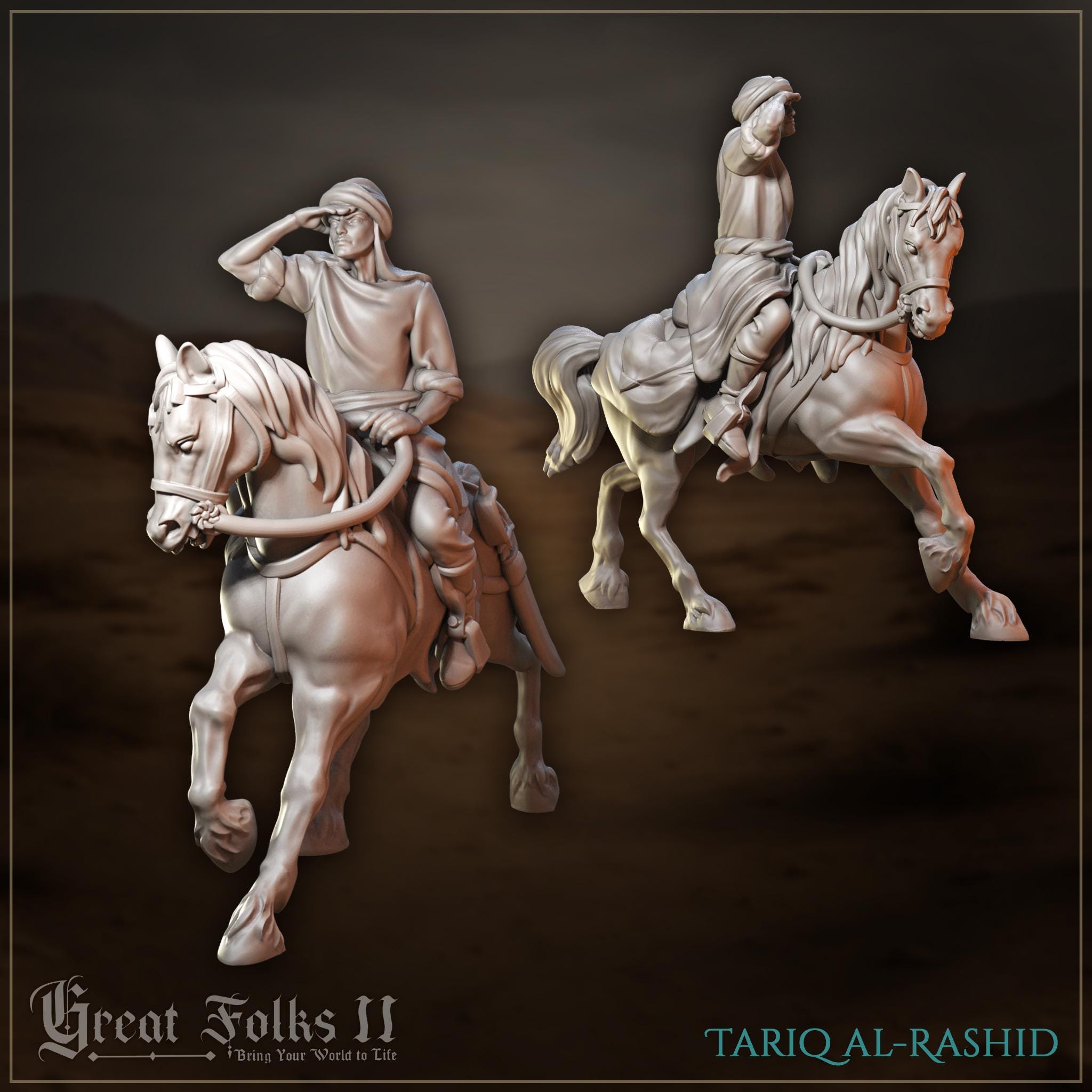 Sand Nomads  - in 12k - by Great Grimoire