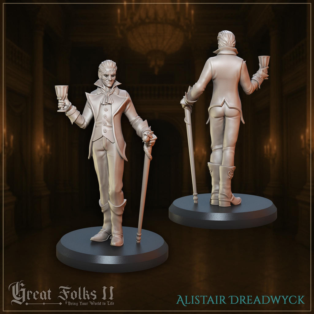 The Silver Masks  - in 12k - by Great Grimoire