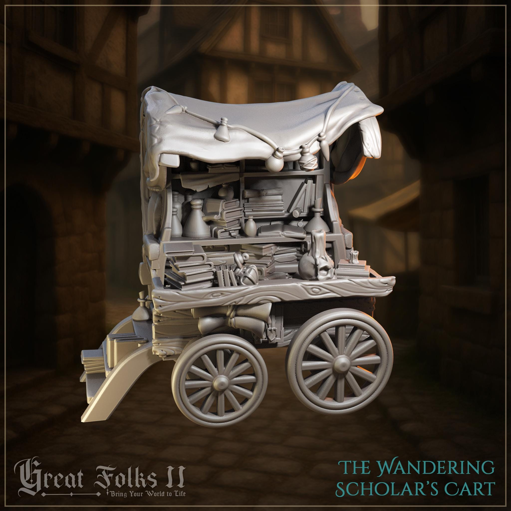 Alchemist’s Workshop  - in 12k - by Great Grimoire