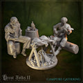 Campfire Gathering - in 12k - by Great Grimoire