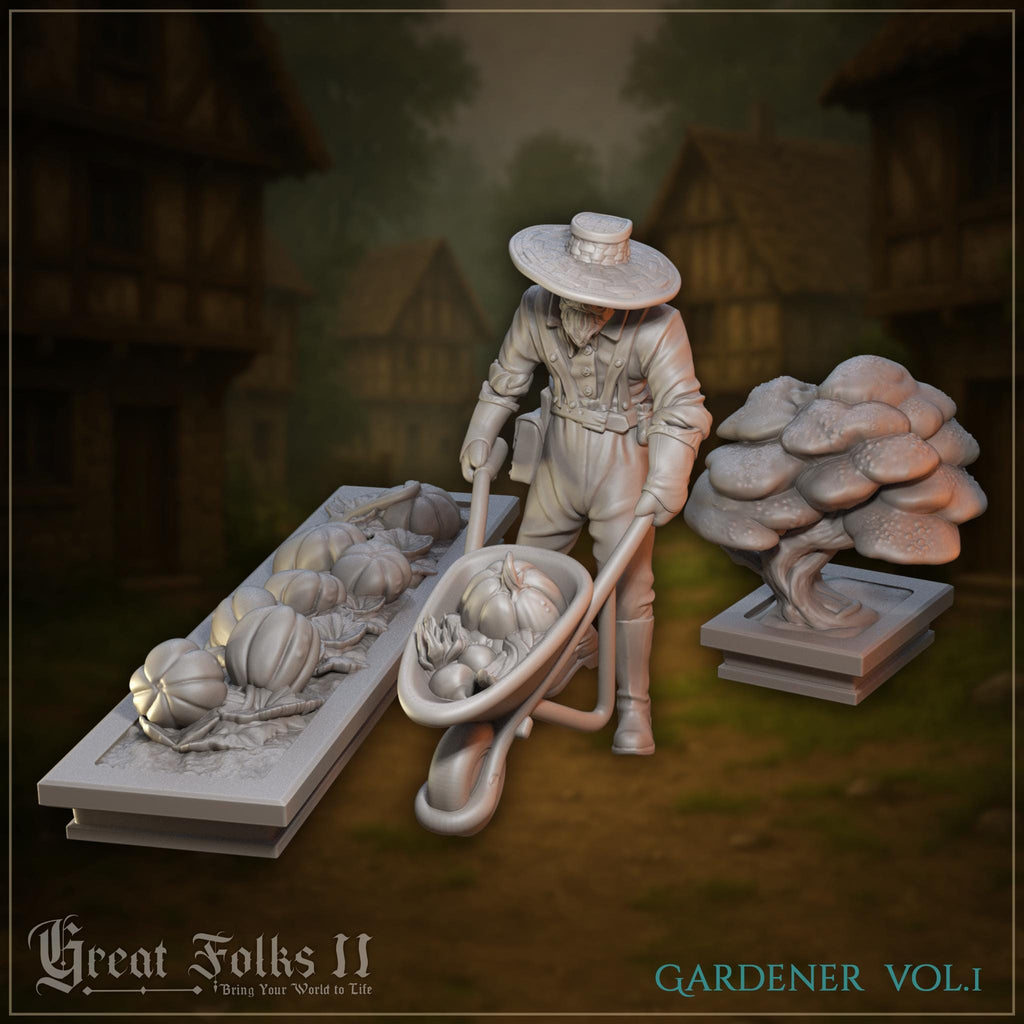 Gardener & Greenhouse vol.1  - in 12k - by Great Grimoire