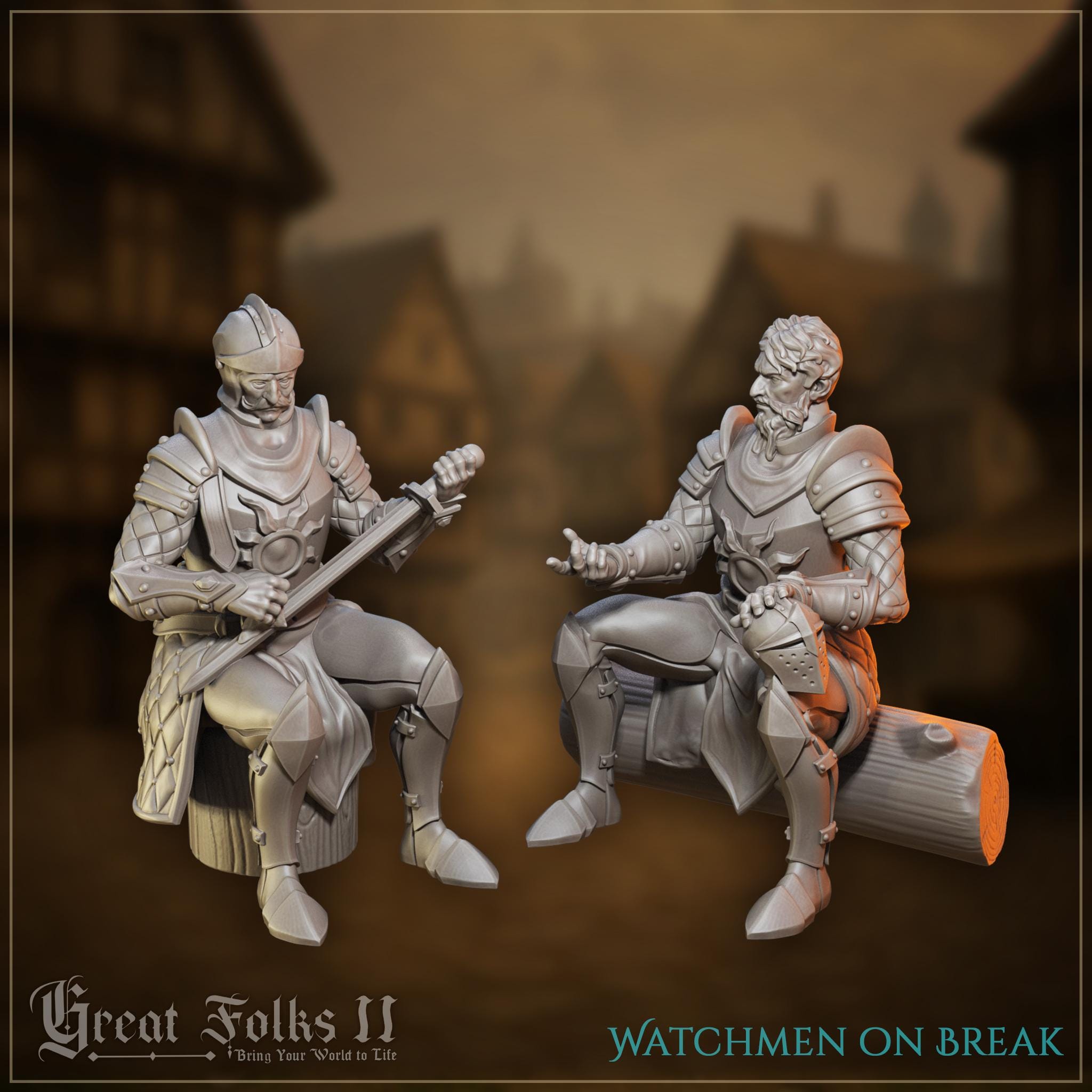 Watchmen on Break - in 12k - by Great Grimoire