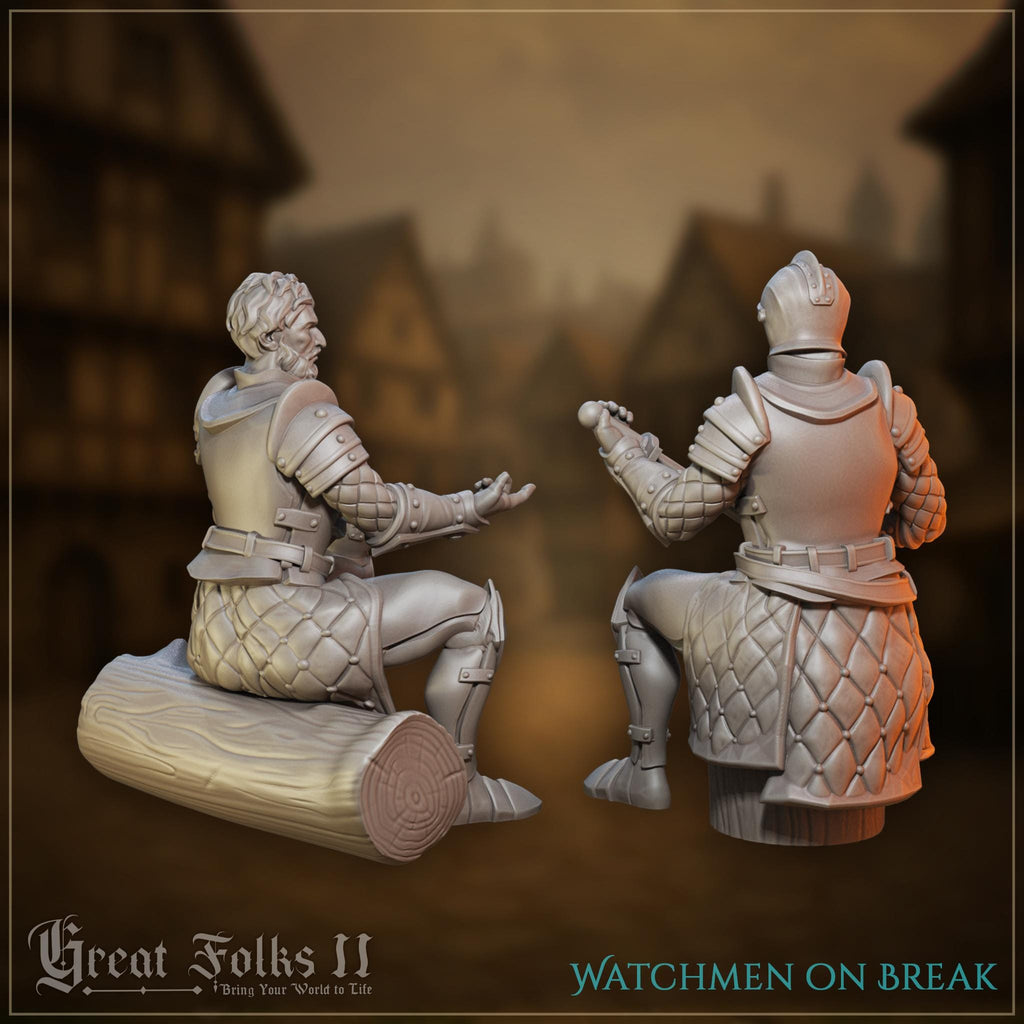 Watchmen on Break - in 12k - by Great Grimoire