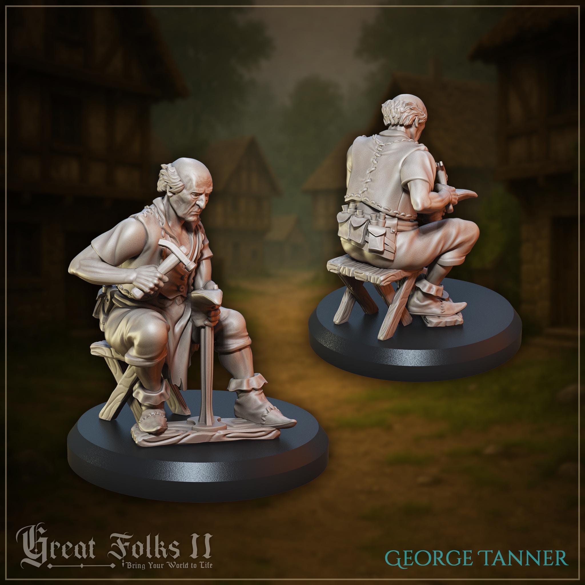 Land of Craftsmen 9 model bundle  - in 12k - by Great Grimoire