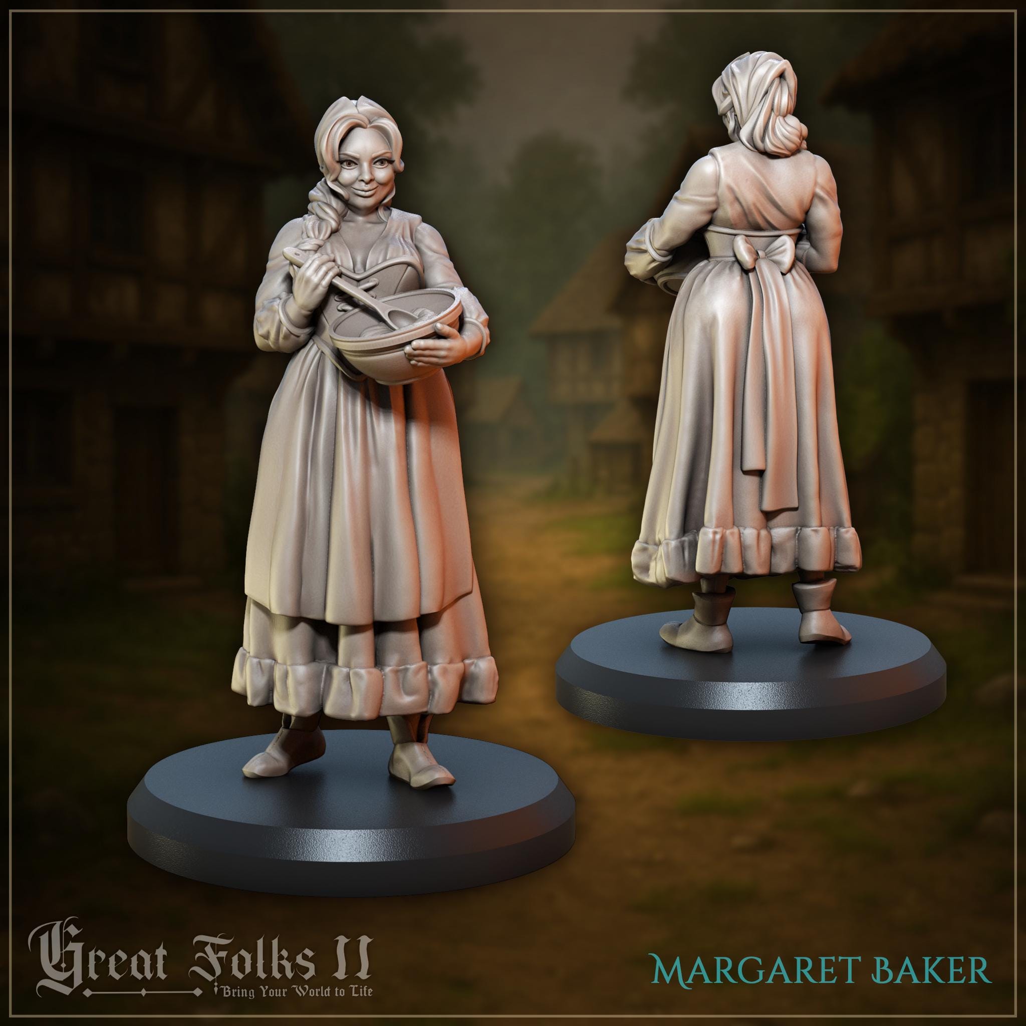 Land of Craftsmen 9 model bundle  - in 12k - by Great Grimoire