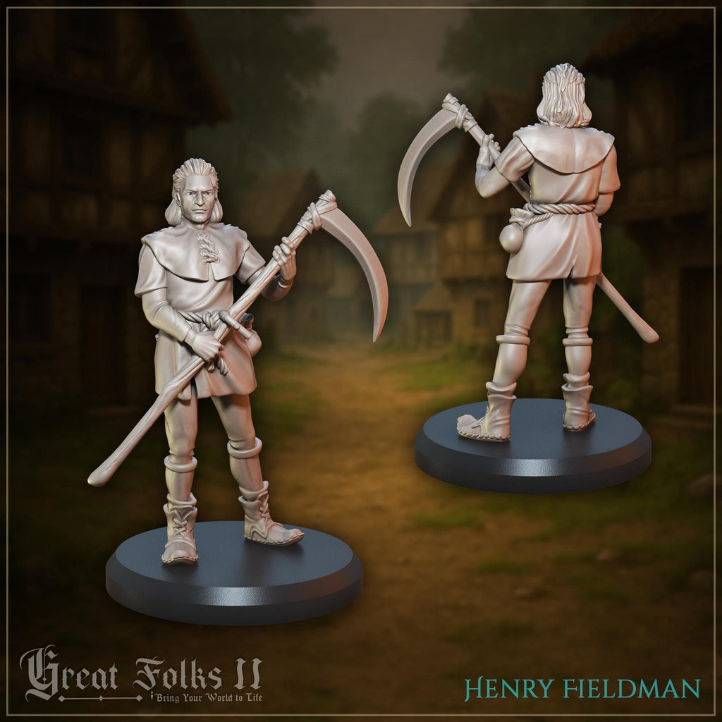 Village Chores - in 12k - by Great Grimoire