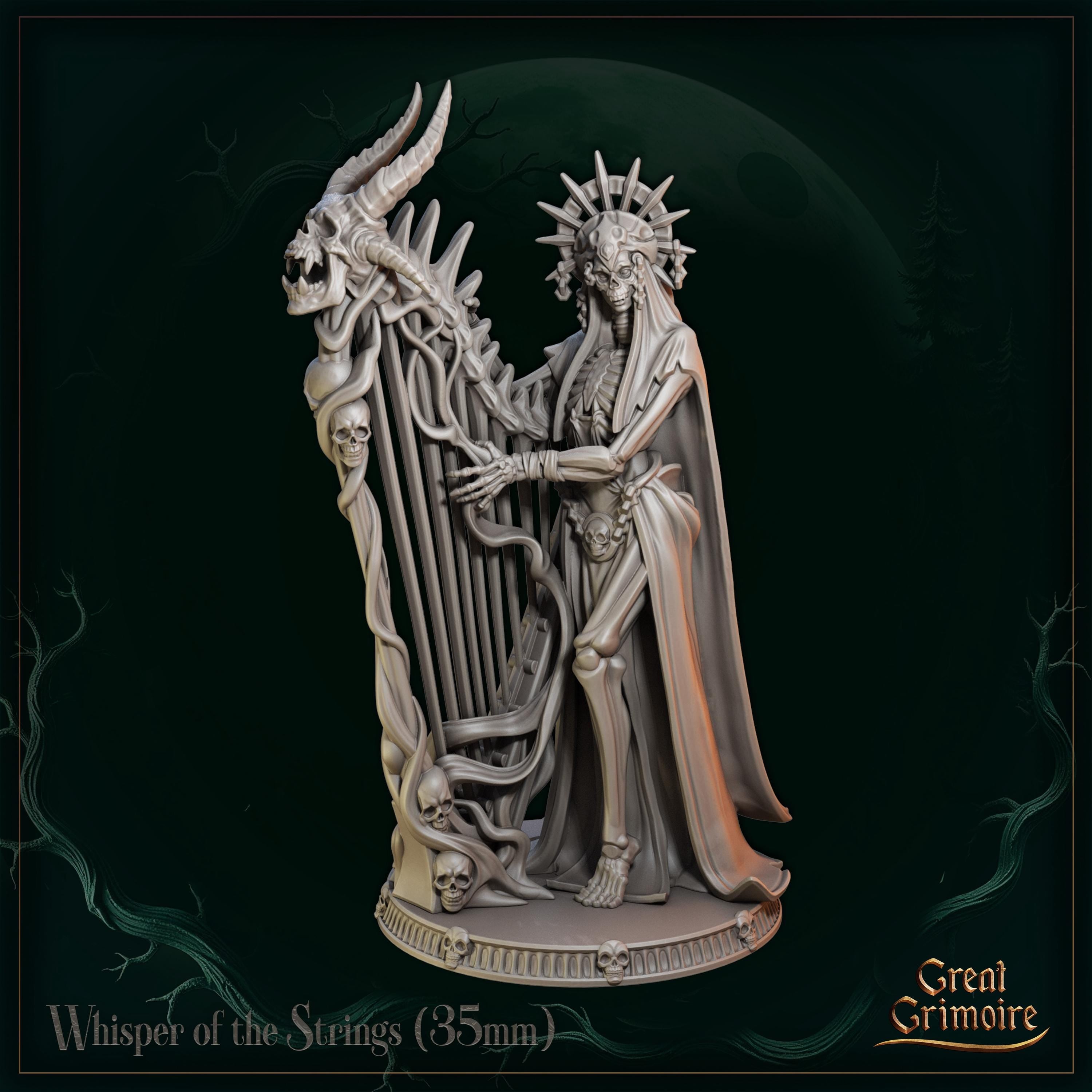 Whisper of the Strings - in 12k - by Great Grimoire