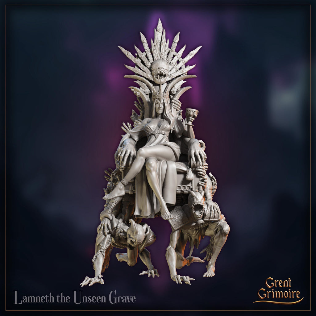 Lamneth the Unseen Grave  - in 12k - by Great Grimoire