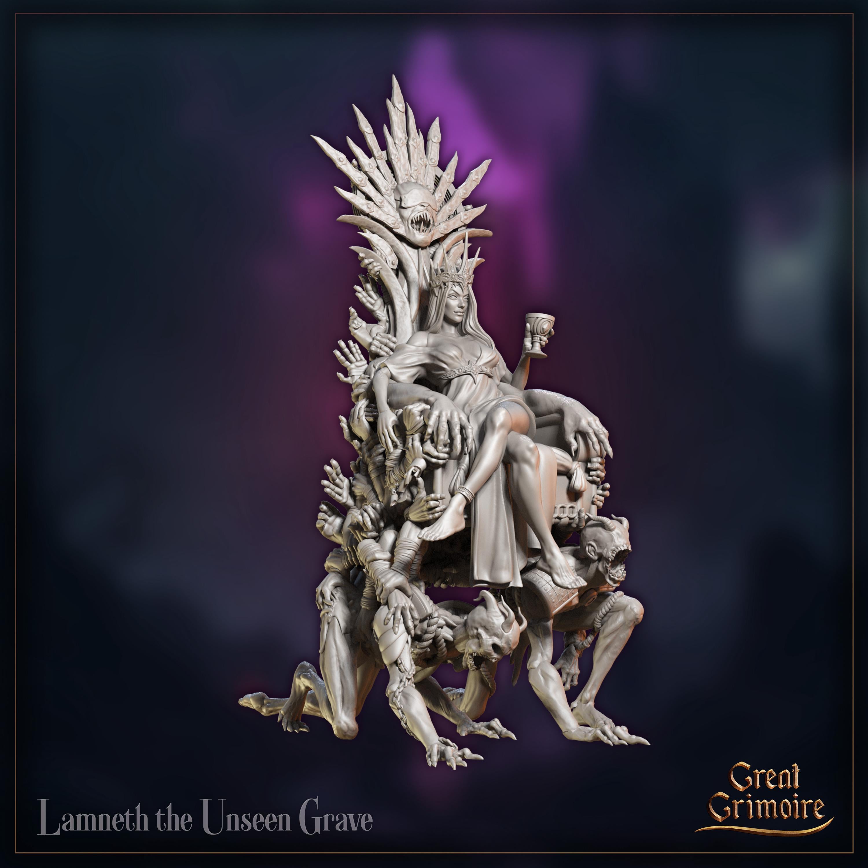 Lamneth the Unseen Grave  - in 12k - by Great Grimoire
