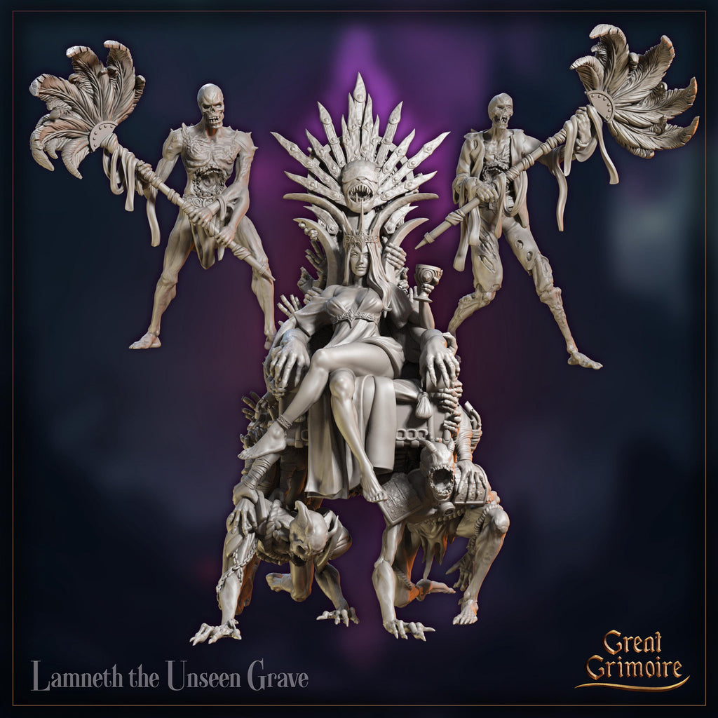 Lamneth the Unseen Grave  - in 12k - by Great Grimoire