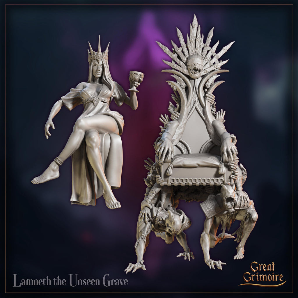Lamneth the Unseen Grave  - in 12k - by Great Grimoire