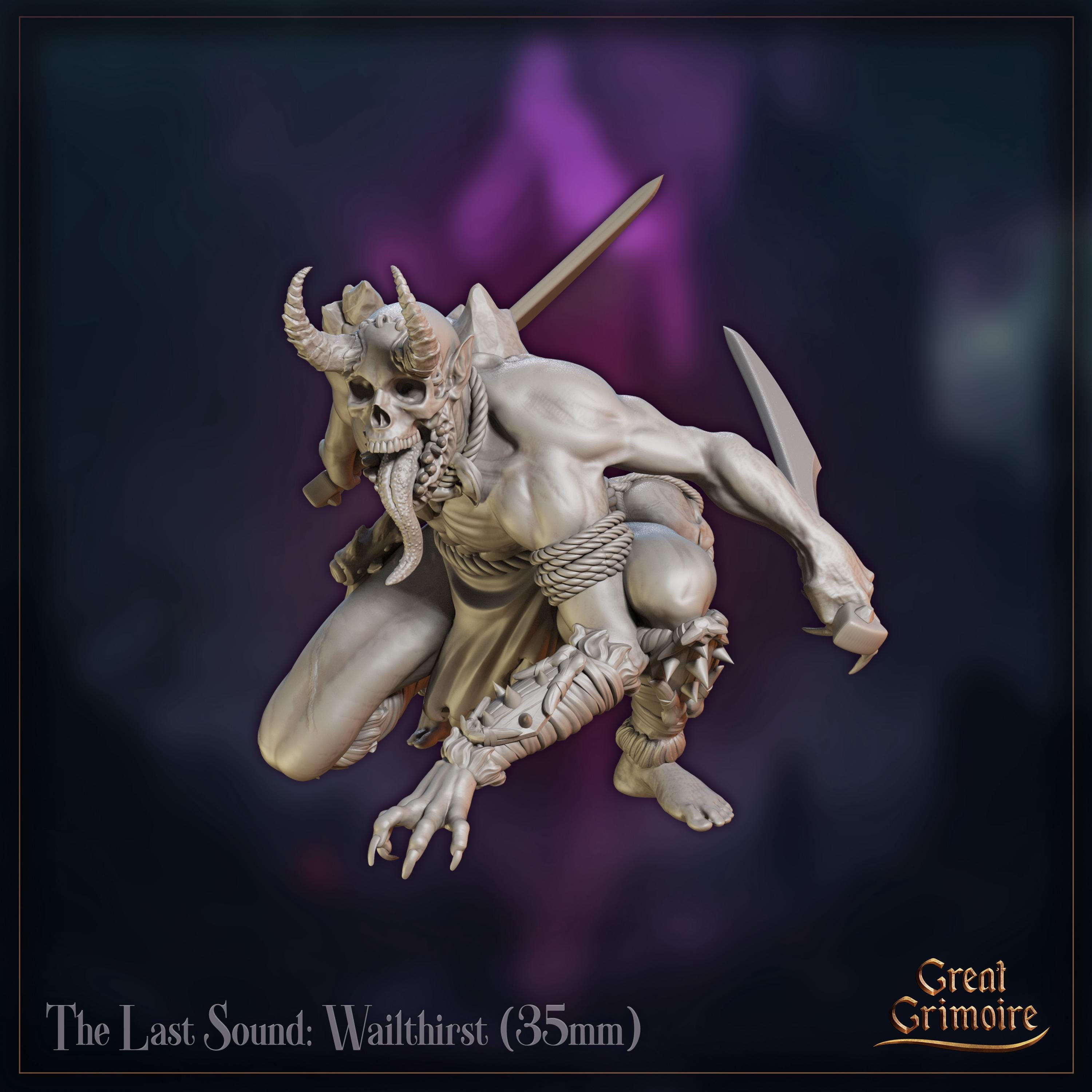 The Last Sound - 3 model bundle  in 12k - by Great Grimoire