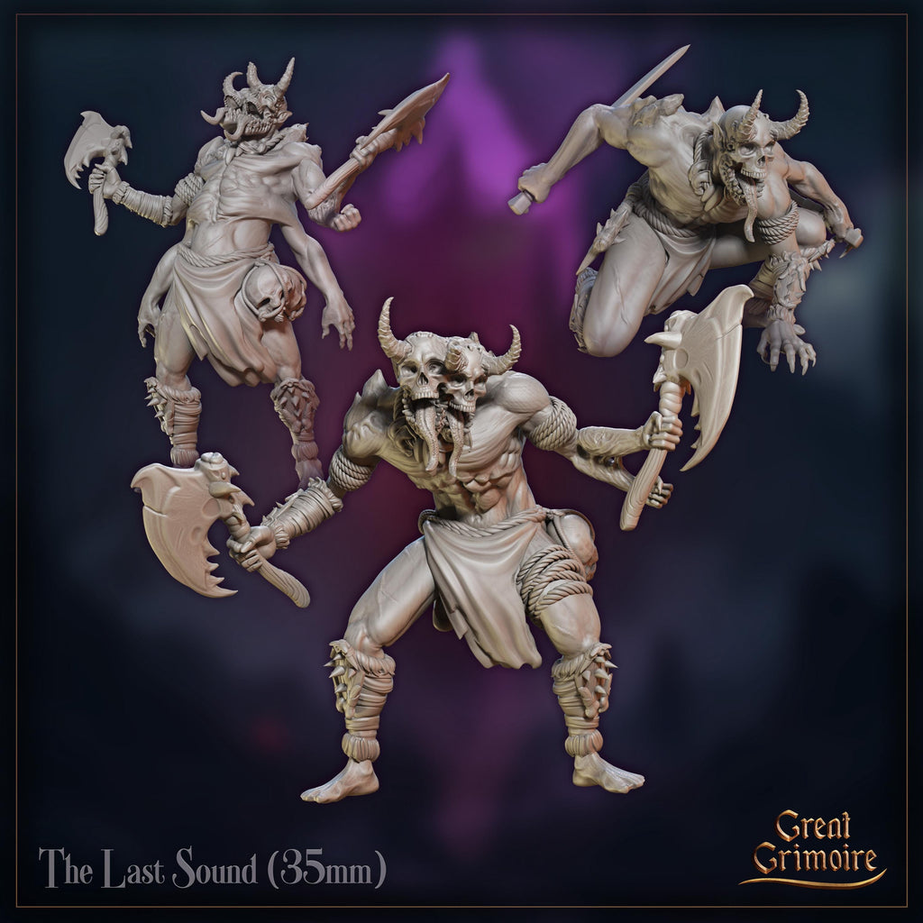 The Last Sound - 3 model bundle  in 12k - by Great Grimoire
