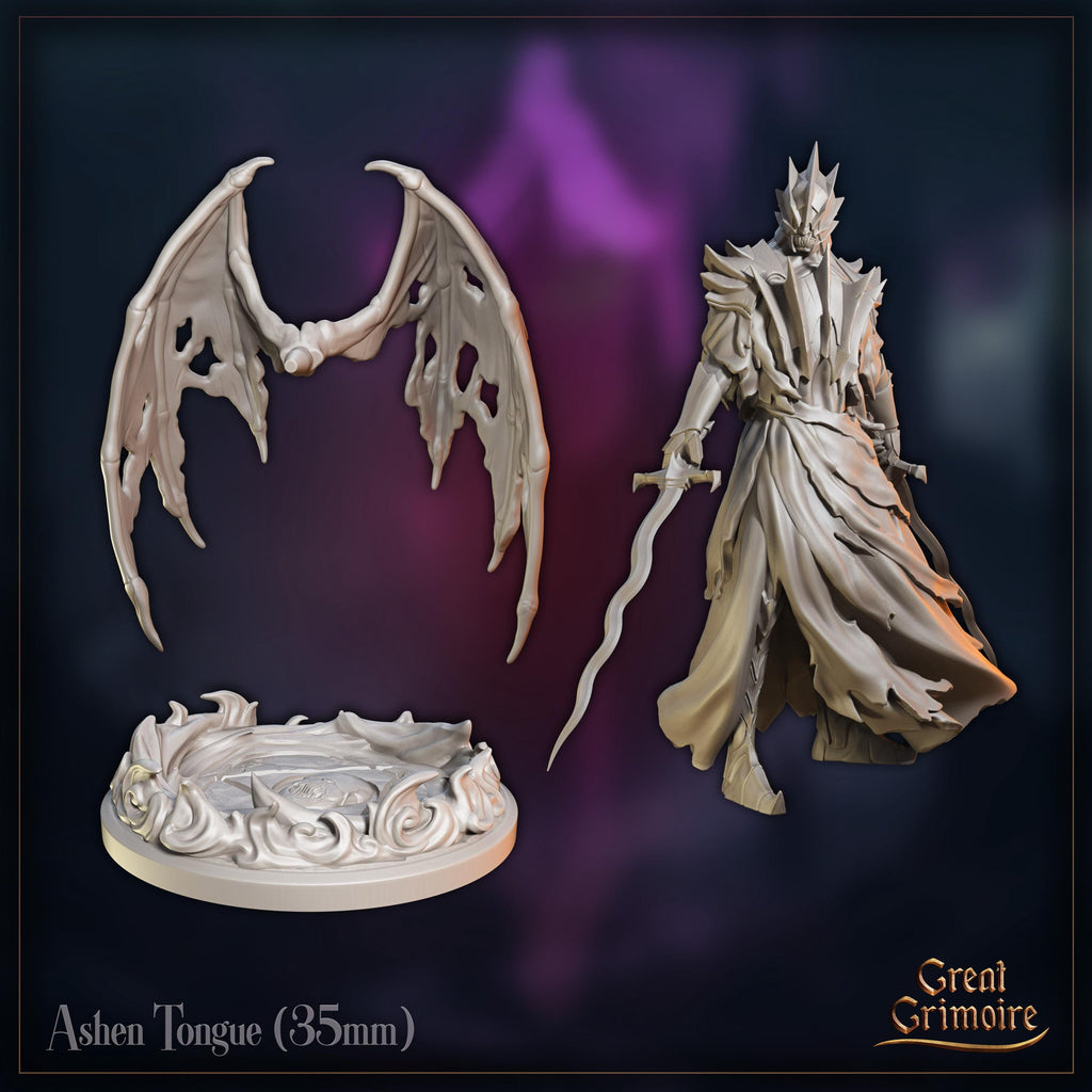 Ashen Tongue  - in 12k - by Great Grimoire