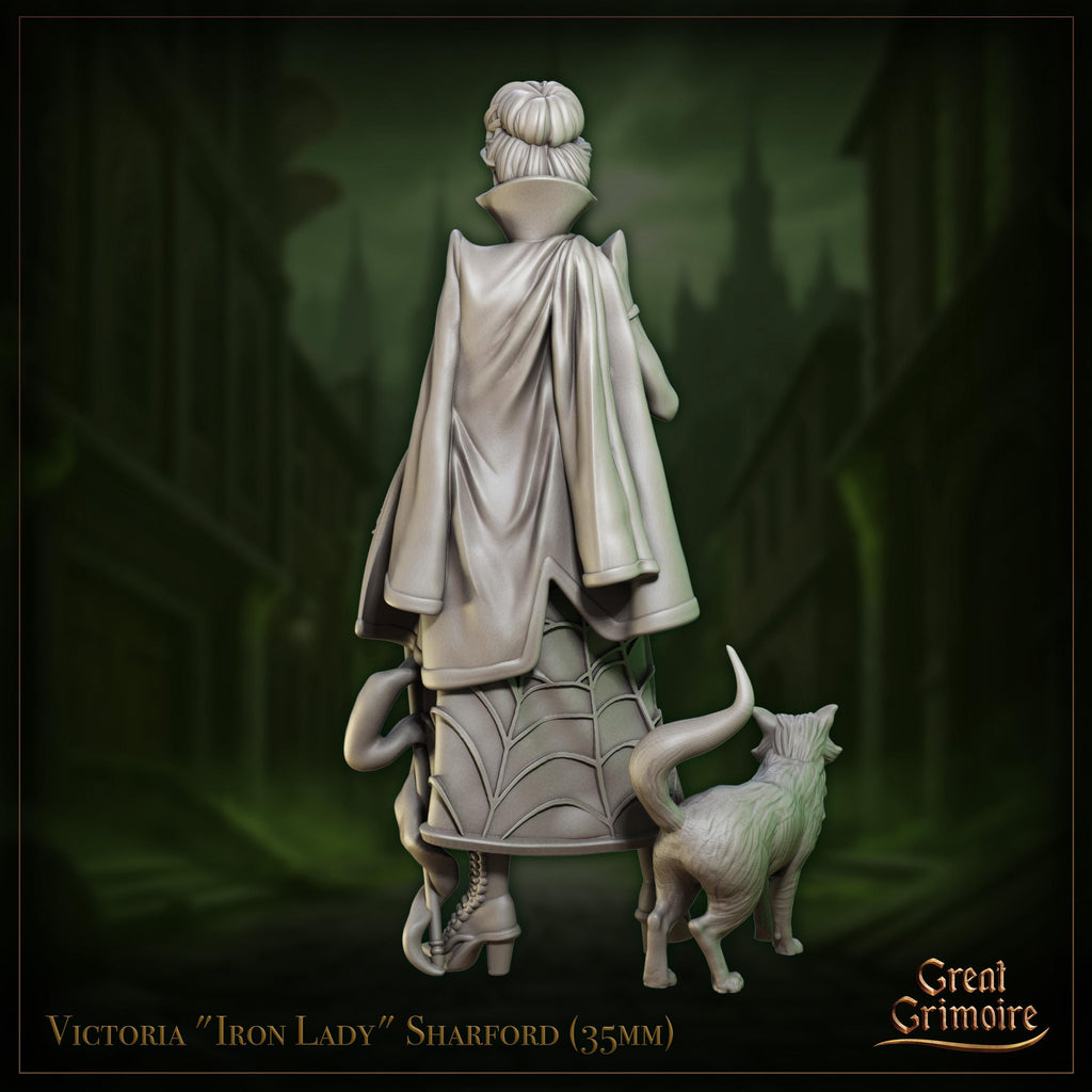 Victoria "Iron Lady" Sharford  - in 12k - by Great Grimoire
