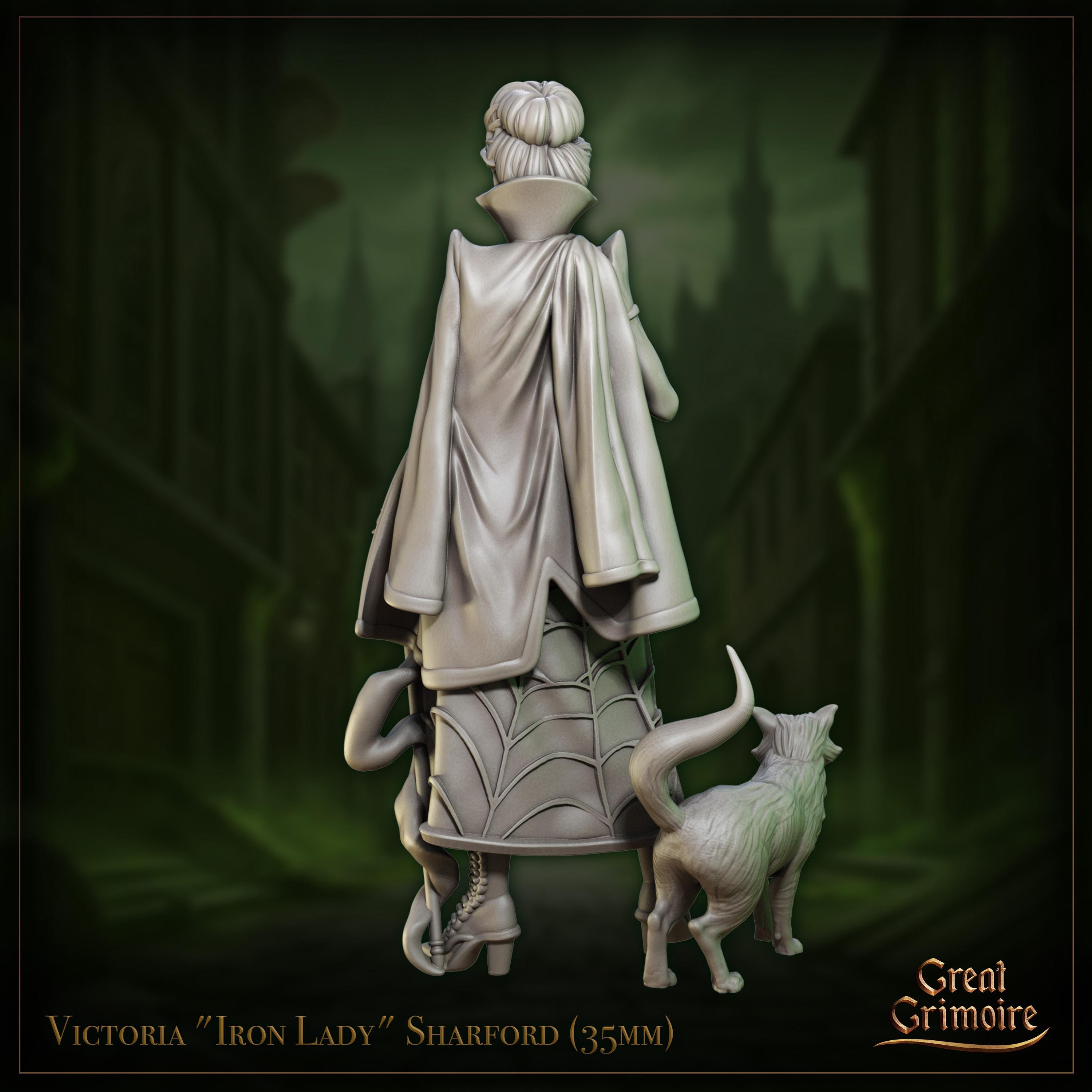 Victoria "Iron Lady" Sharford  - in 12k - by Great Grimoire
