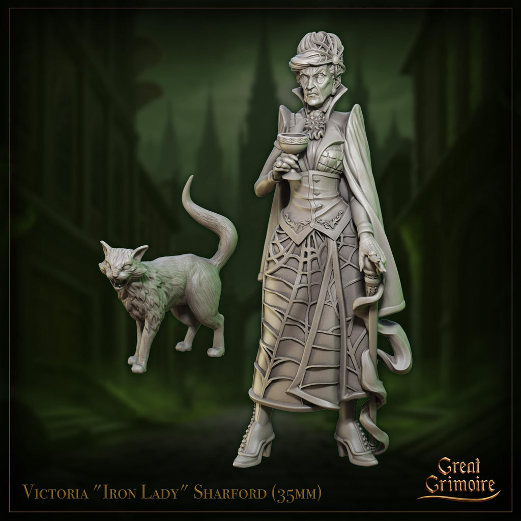 Victoria "Iron Lady" Sharford  - in 12k - by Great Grimoire
