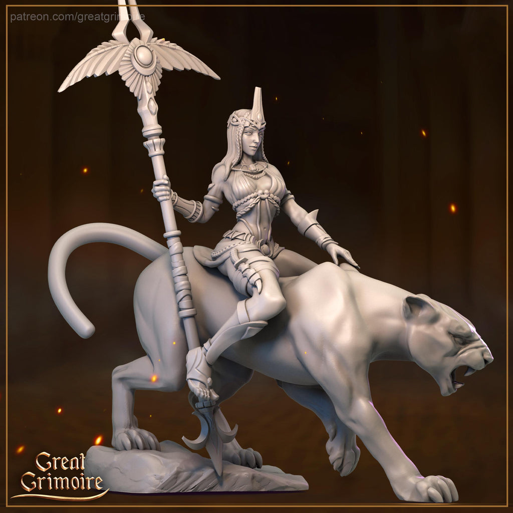 Dalia Miniature – 12k Resin Model, Grimoire Design