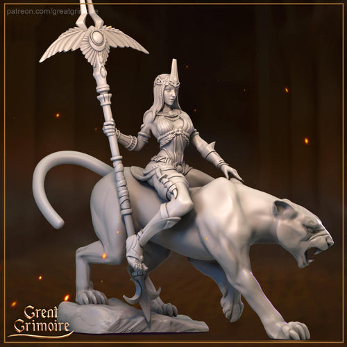 Dalia Miniature – 12k Resin Model, Grimoire Design