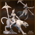 Dalia Miniature – 12k Resin Model, Grimoire Design