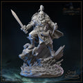 Heimdall Guardian of Asgard Miniature, Grimoire 12K Resin Print