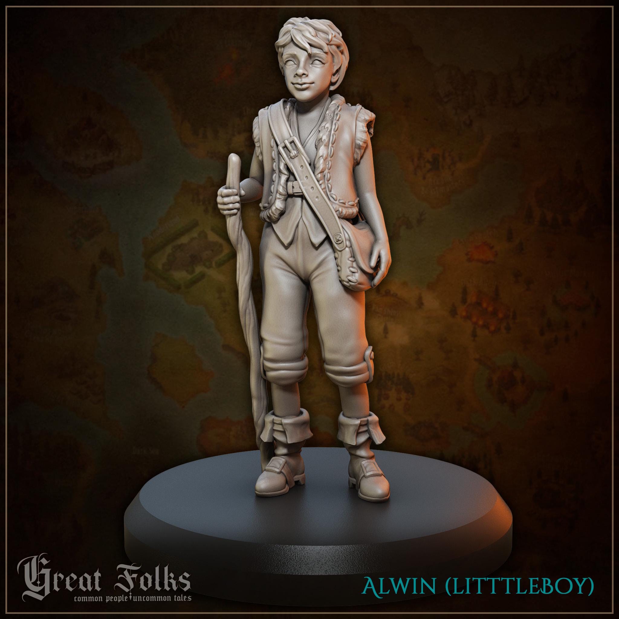 Villagers (Part 1) - 12 model bundle - in 12k - by Great Grimoire
