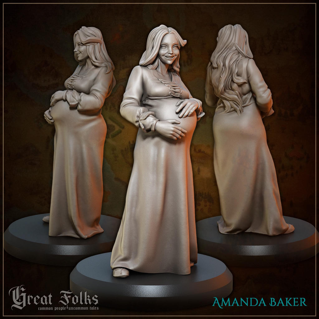 Villagers (Part 1) - 12 model bundle - in 12k - by Great Grimoire