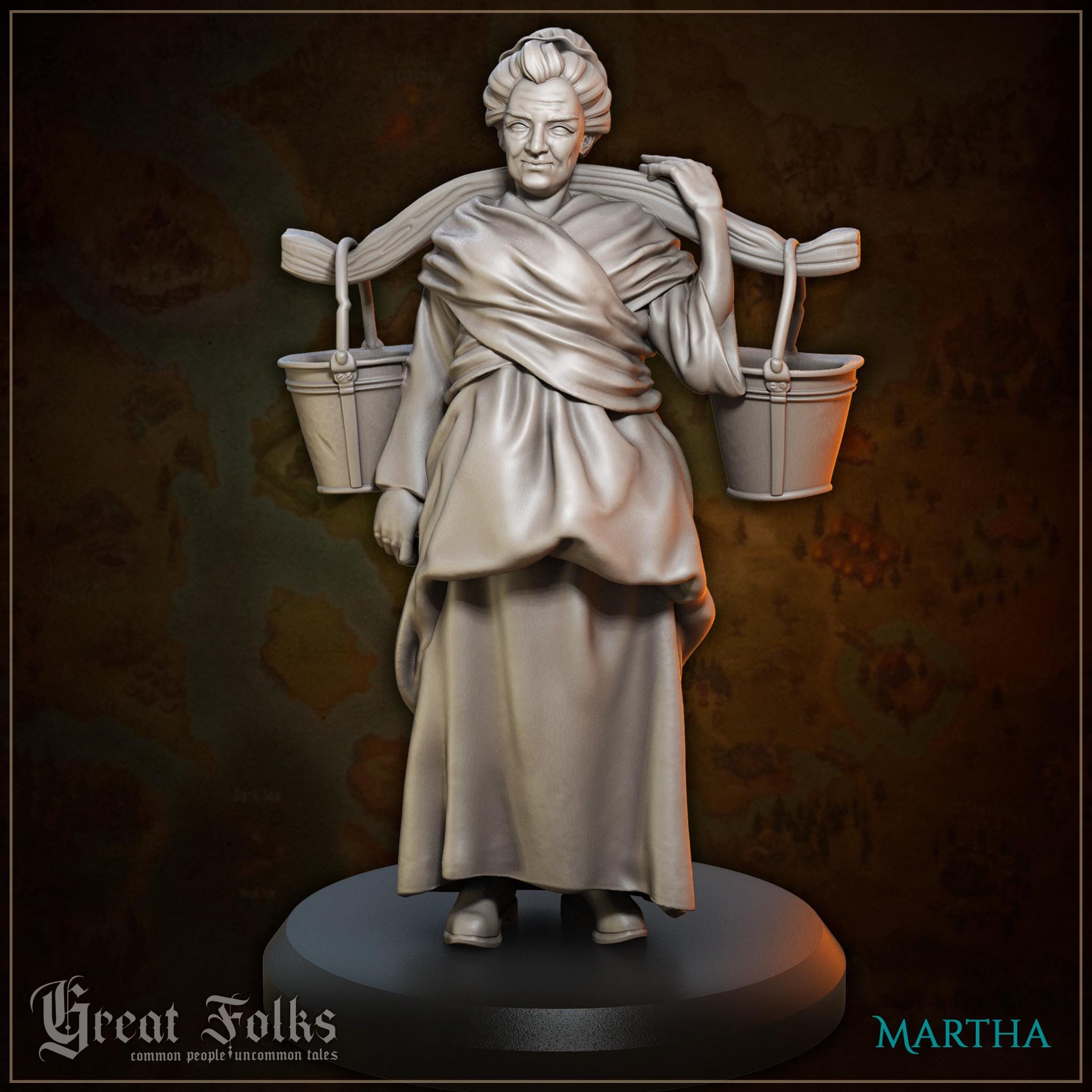 Villagers (Part 2) 12 model bundle  - in 12k - by Great Grimoire