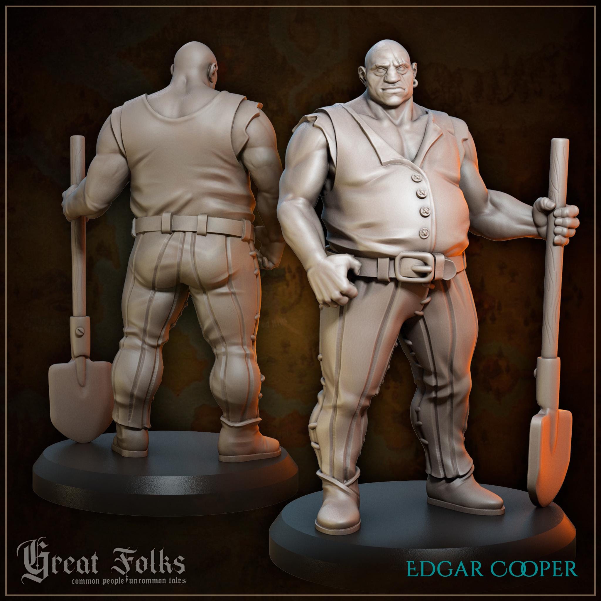 Townsfolk - 11 model bundle - in 12k - by Great Grimoire