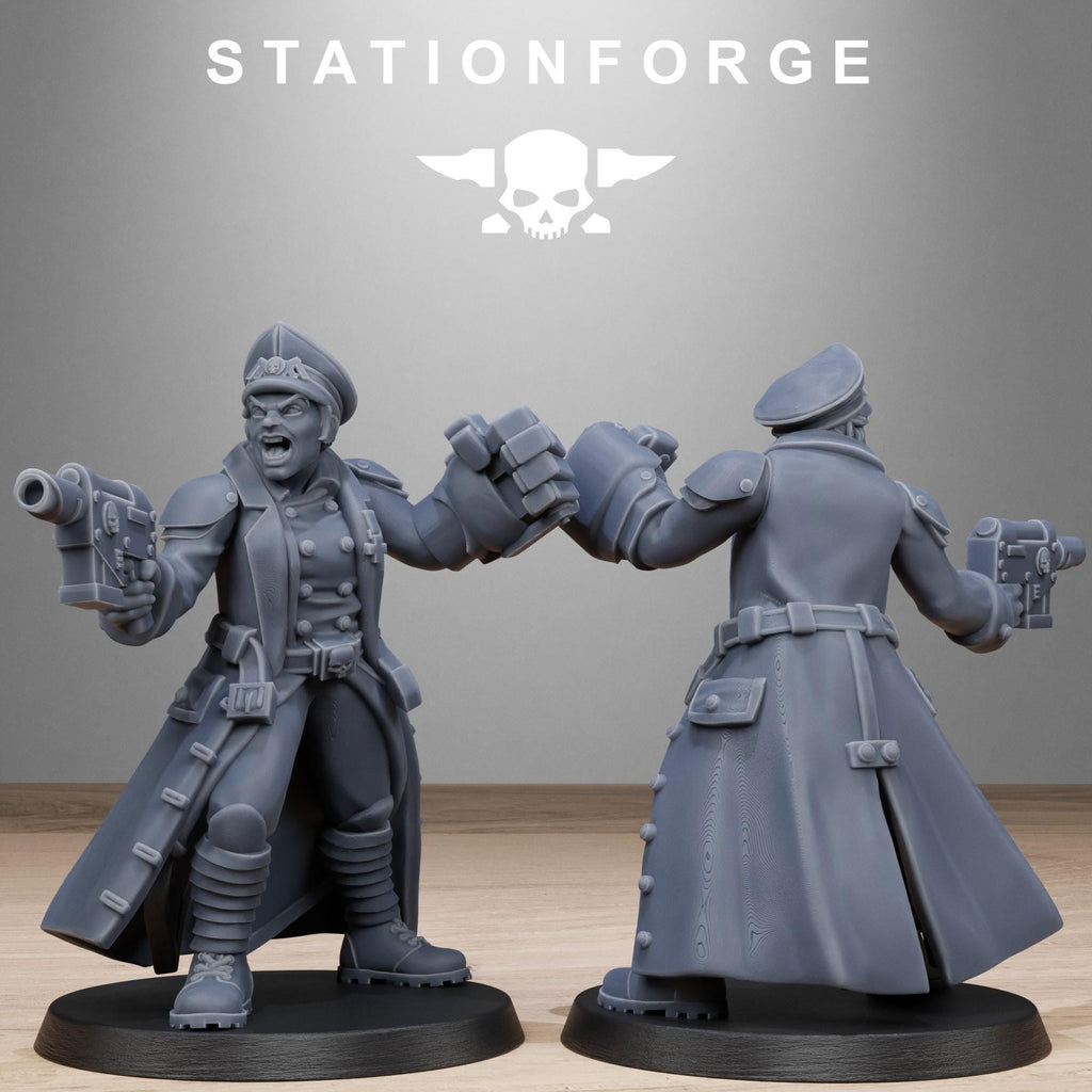 Grimguard Steel Sisters  10 models - in 12k -  by Station Forge