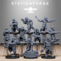 GrimGuard Shovel Trenches 10 models - in 12k - Station Forge