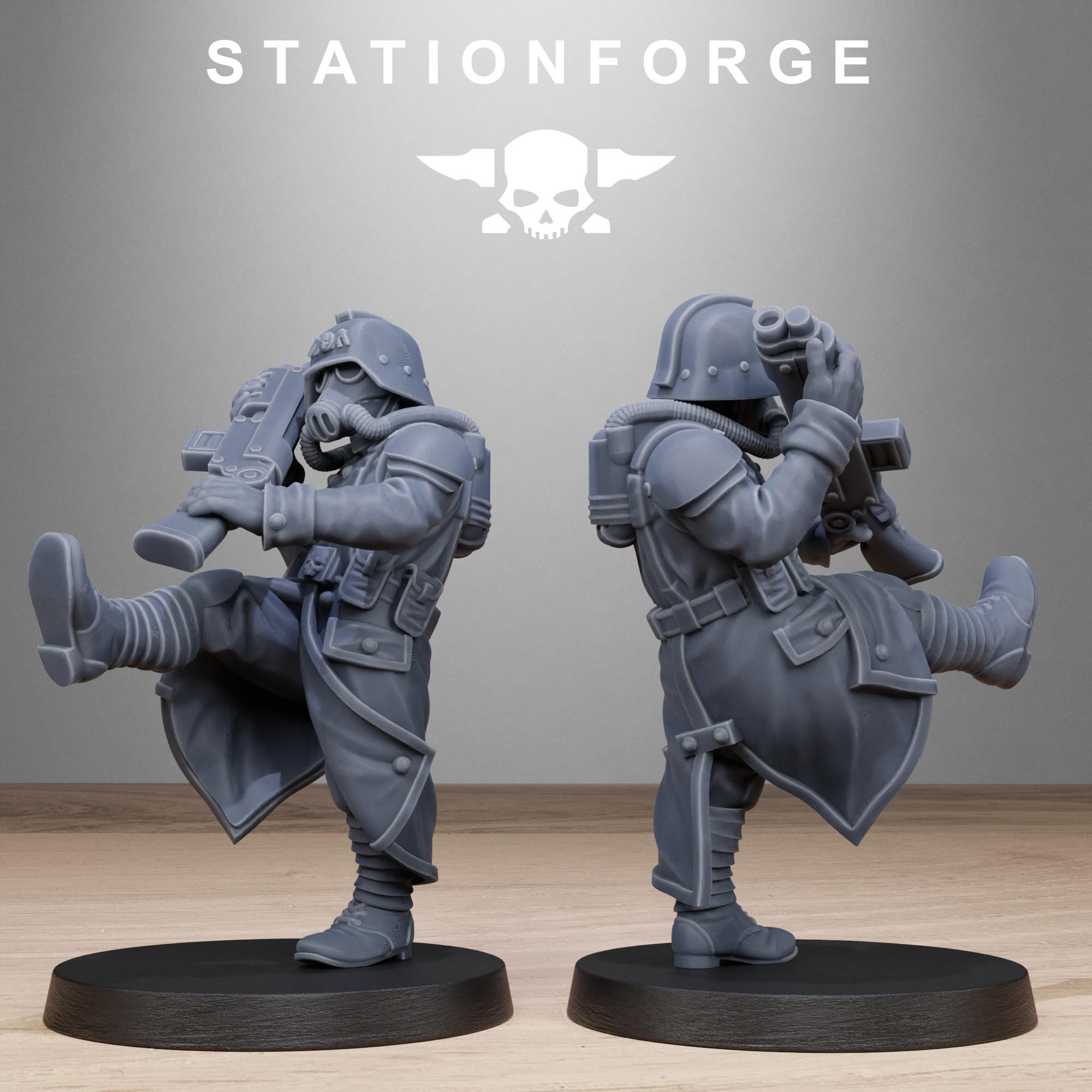 GrimGuard Shovel Trenches 10 models - in 12k - Station Forge