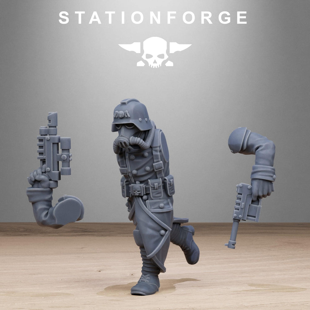 GrimGuard Shovel Trenches 10 models - in 12k - Station Forge