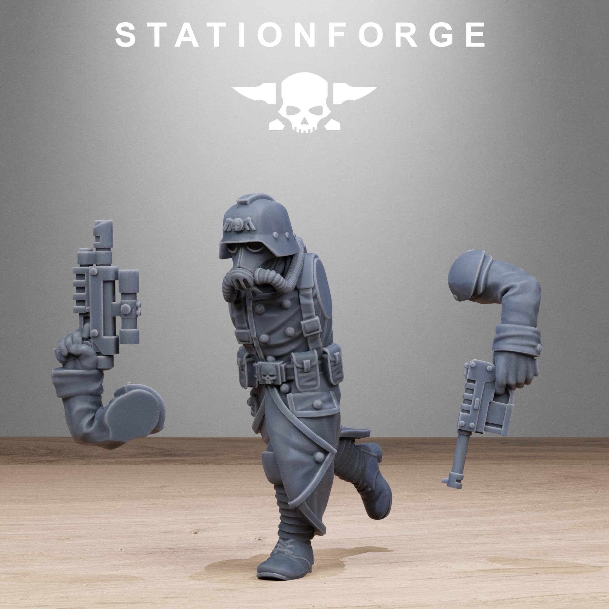 GrimGuard Shovel Trenches 10 models - in 12k - Station Forge