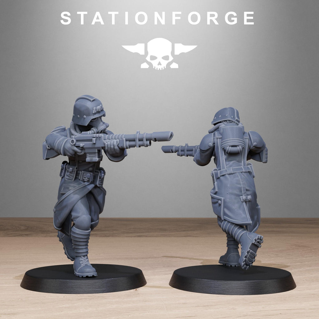 Grimguard Sisters 10 models - in 12k - Station Forge