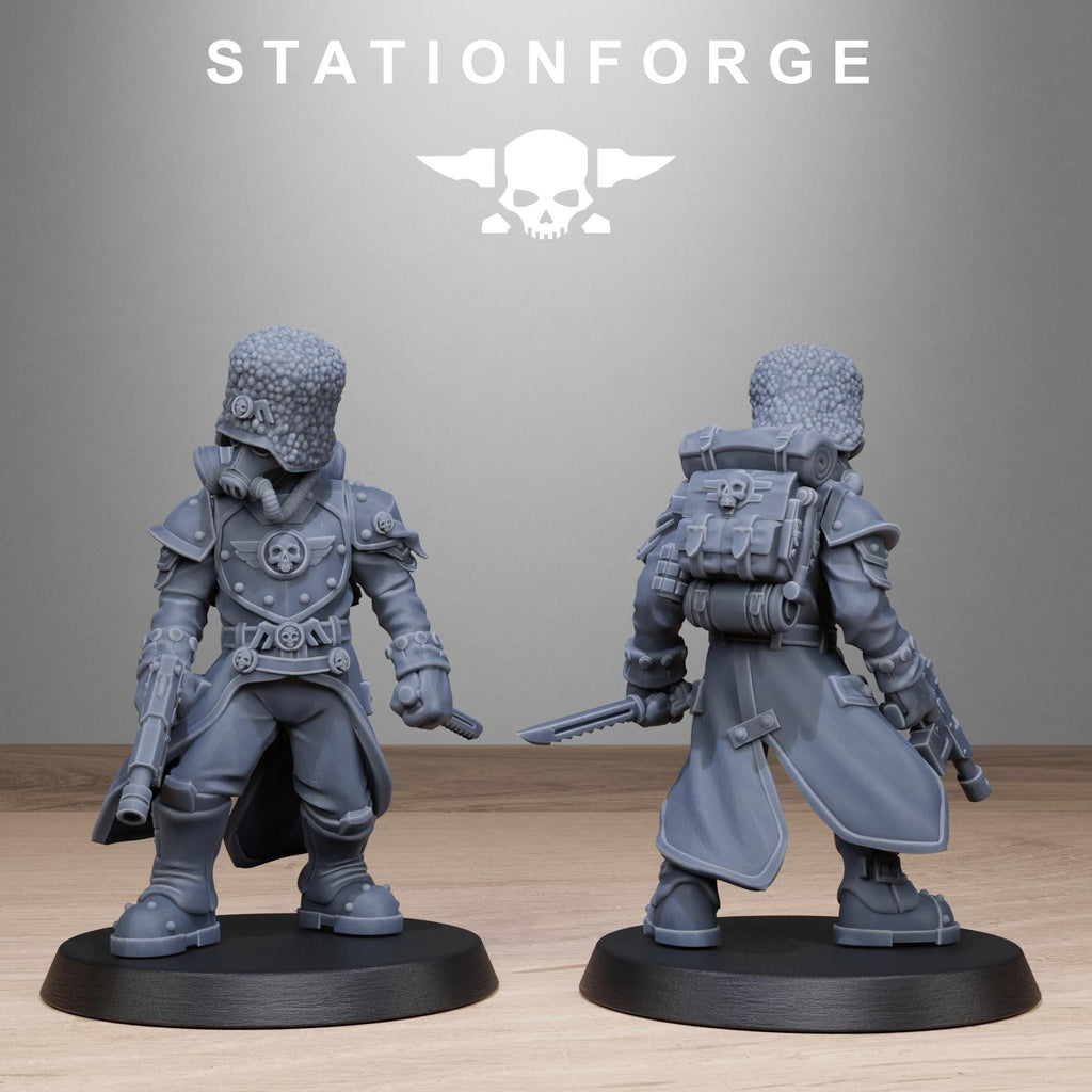 Grimguard Royals 10 models  - in 12k - by Station Forge
